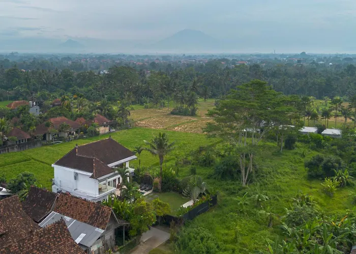 Andreyana 4br Pool, Sunrise & Mount Agung View Villa Ubud
